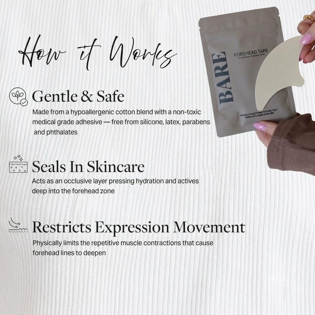 Bare™ Serum Sealing Forehead Tape