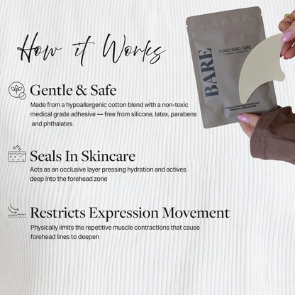 Bare™ Serum Sealing Forehead Tape