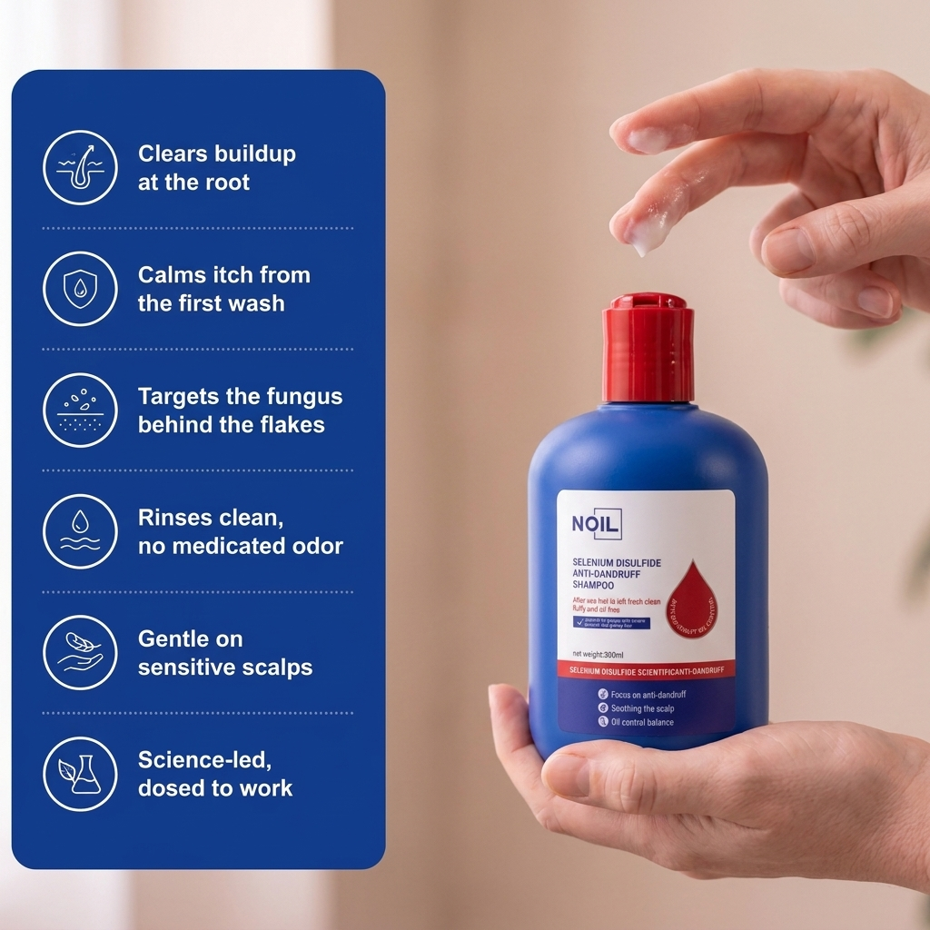 Scalp Microbiome Solution for Flakes, Itch & Oily Scalp