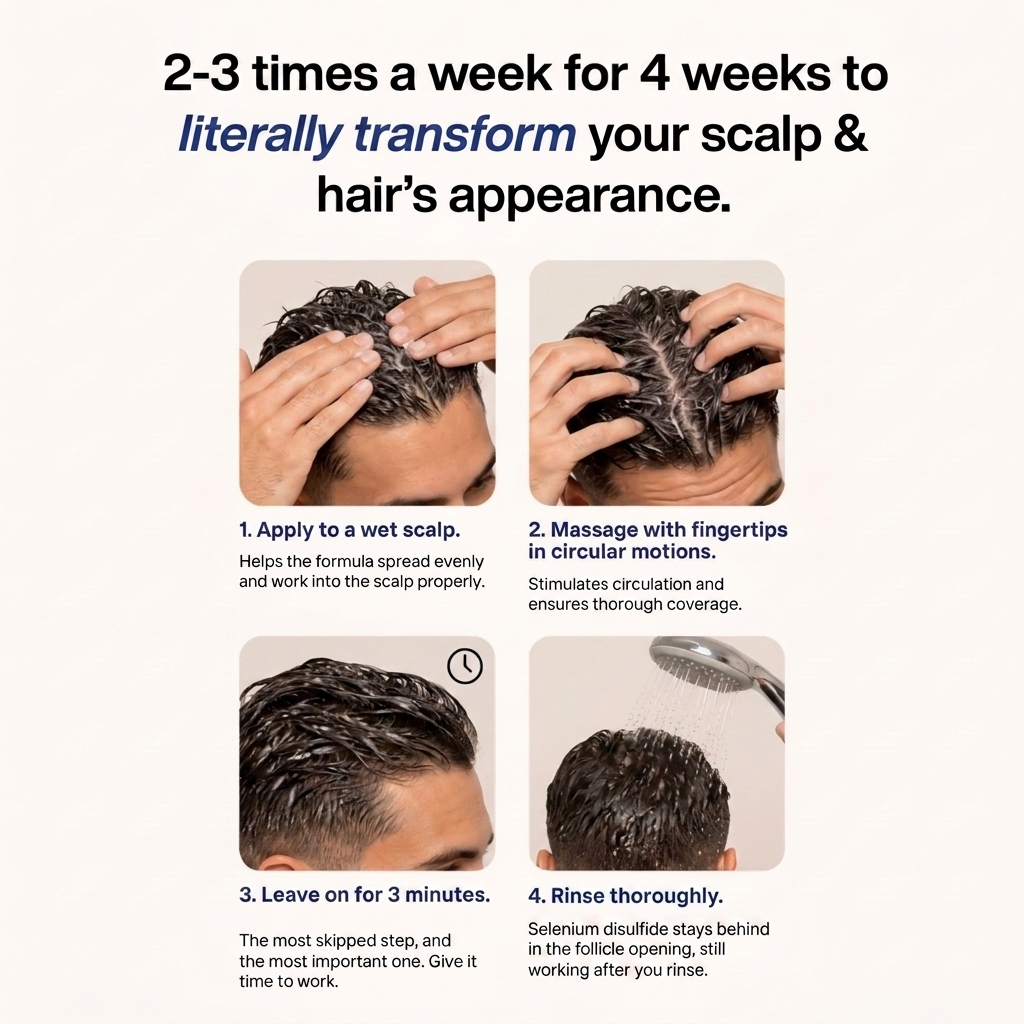 Scalp Microbiome Solution for Flakes, Itch & Oily Scalp